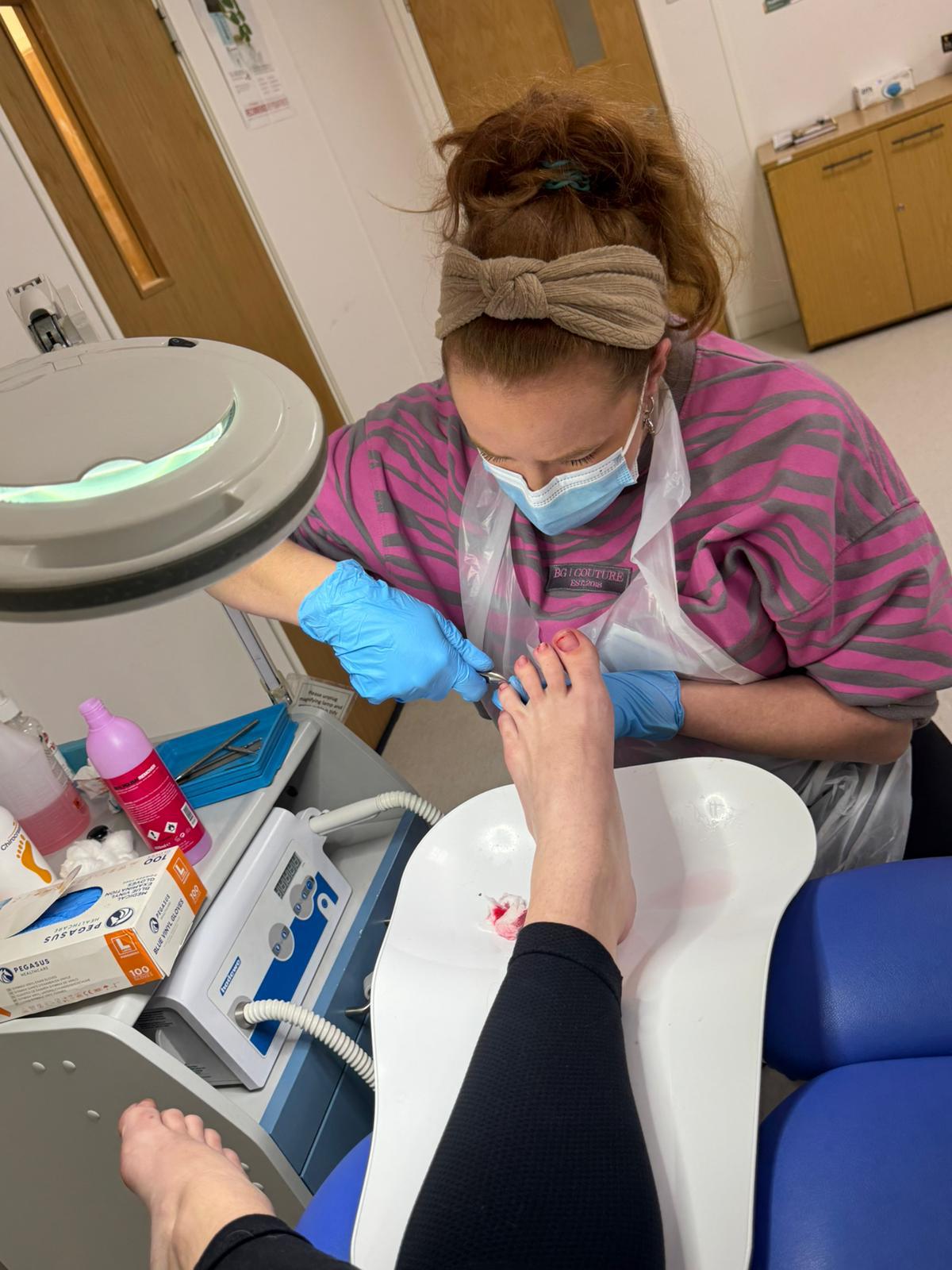 Professional foot care equipment and supplies