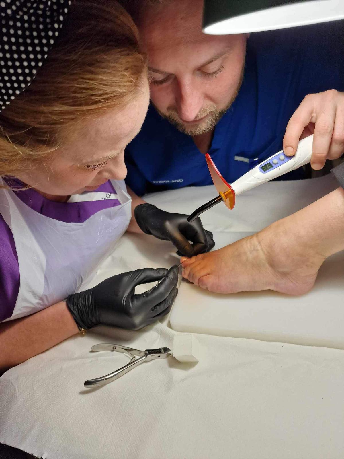 Professional foot care practice details
